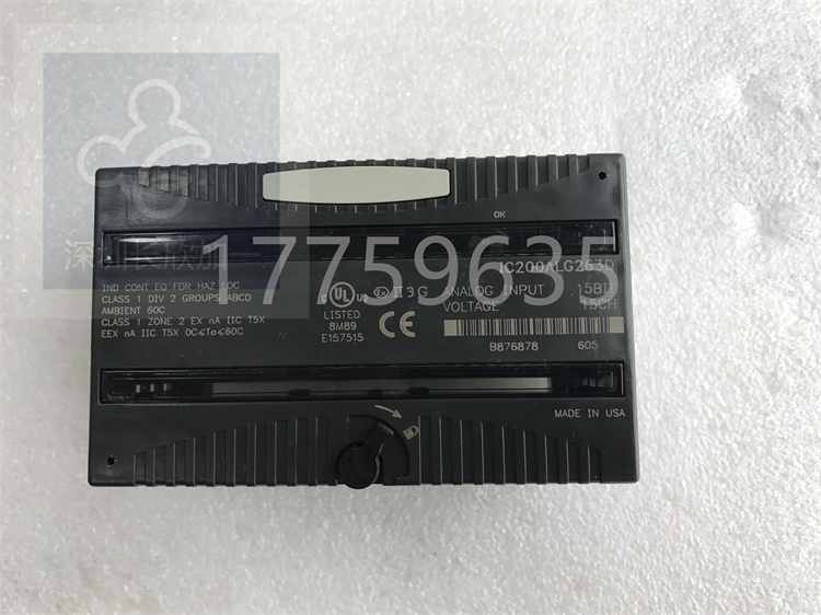 GE  IC200ALG263D  PLC数字量输入模块